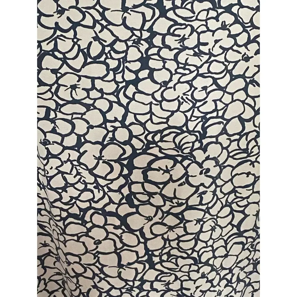 $168 Mahi Gold MAHI Dress in Navy / White Ruth’s Hydrangeas Floral Small EUC